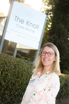 Melanie Marchant, an experienced care professional, has taken over as the manager at The Knoll Care Home in Tuffley.
